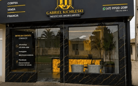 Fachada Gabriel Kichileski Negócios Imobiliários